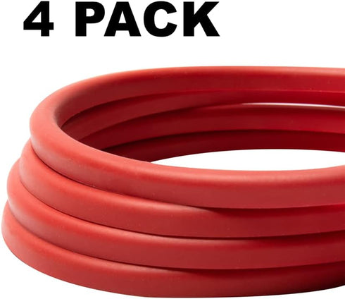4 Pack Hummingbird Feeder Original Replacement Part Seal Rings...